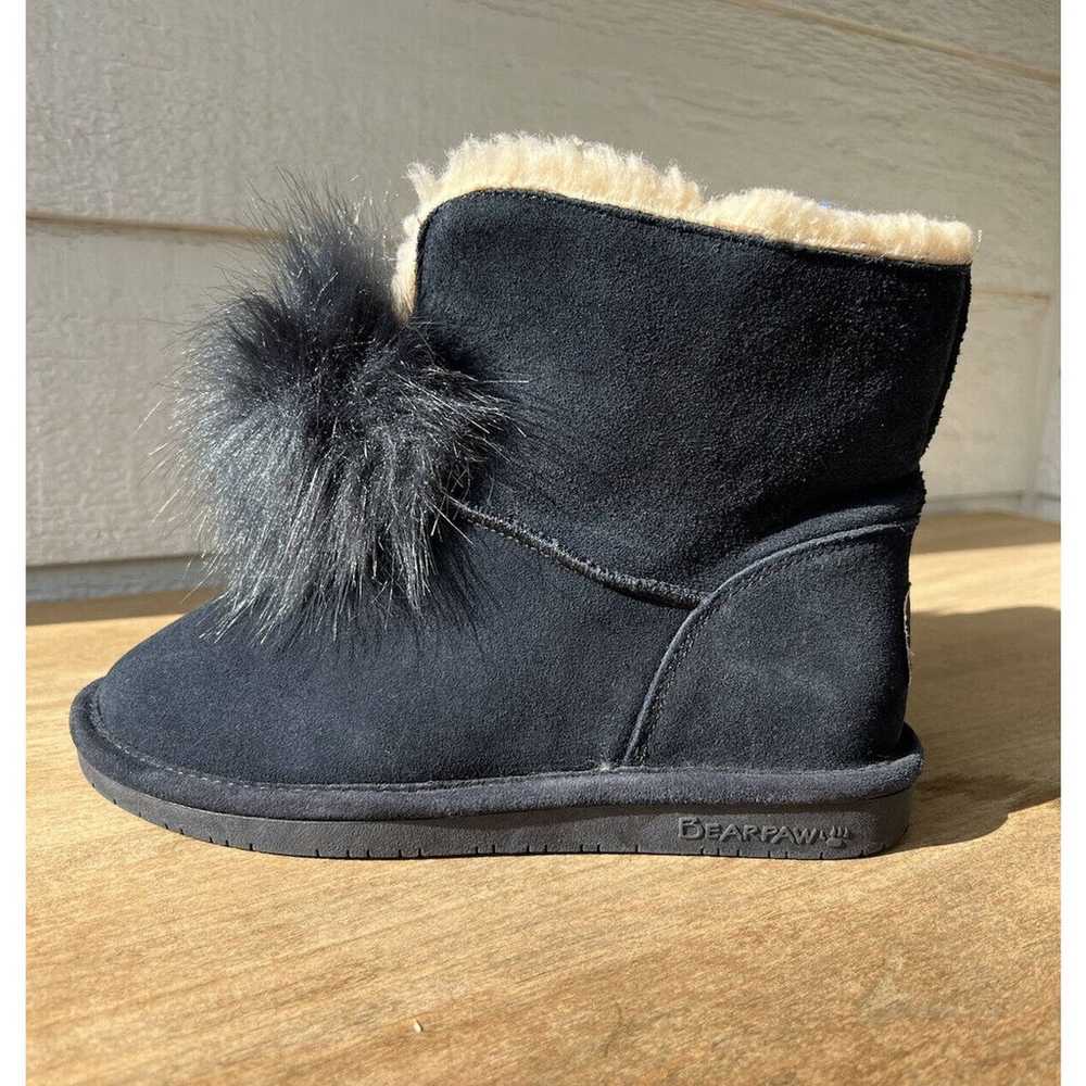 BearPaw Womens Boots Size 8 Libby Suede Sheepskin… - image 3