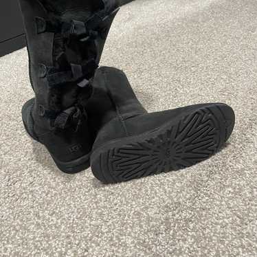 UGG Australia Black Suede Boots