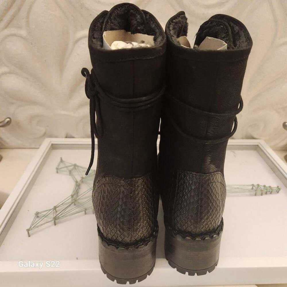 Vintage Foundry Black  "Milan" Leather Boots. NIB… - image 11