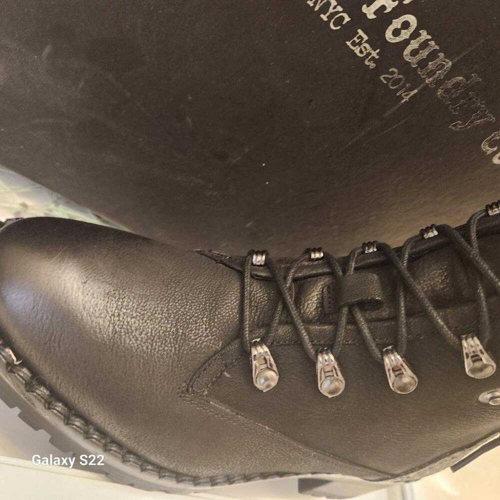 Vintage Foundry Black  "Milan" Leather Boots. NIB… - image 3