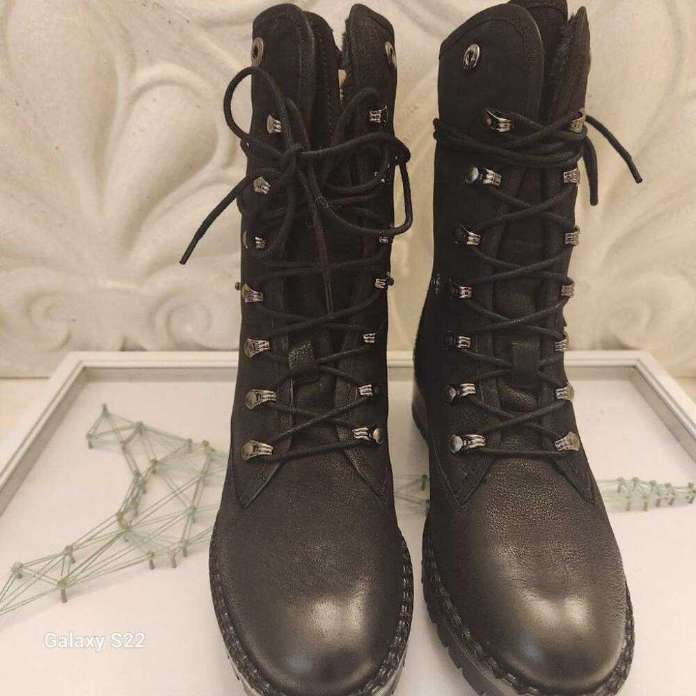 Vintage Foundry Black  "Milan" Leather Boots. NIB… - image 9