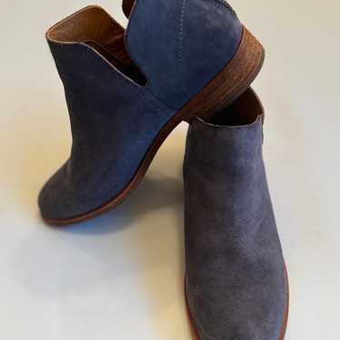 Kork-Ease Renny Leather Bootie Blue