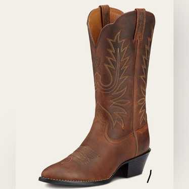 Ariat Heritage R Toe Western Boot-8 Wide