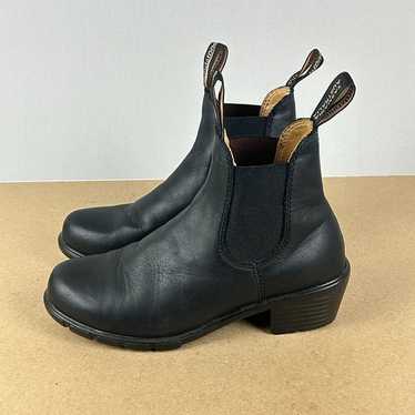 Blundstone 1671 Chelsea Leather Boots Womens 7 Bla