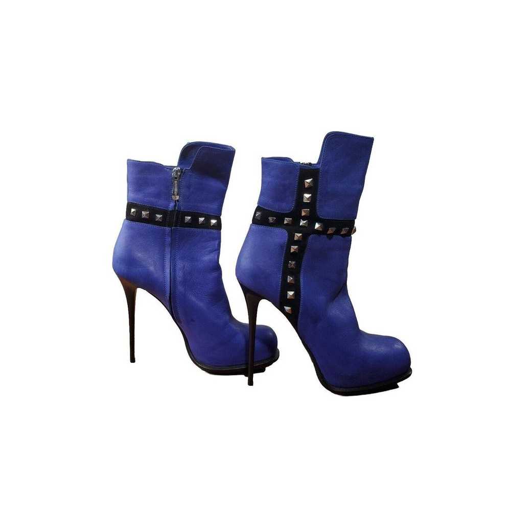 GIANMARCO LORENZI Ankle Boots Women's 9 Leather I… - image 1