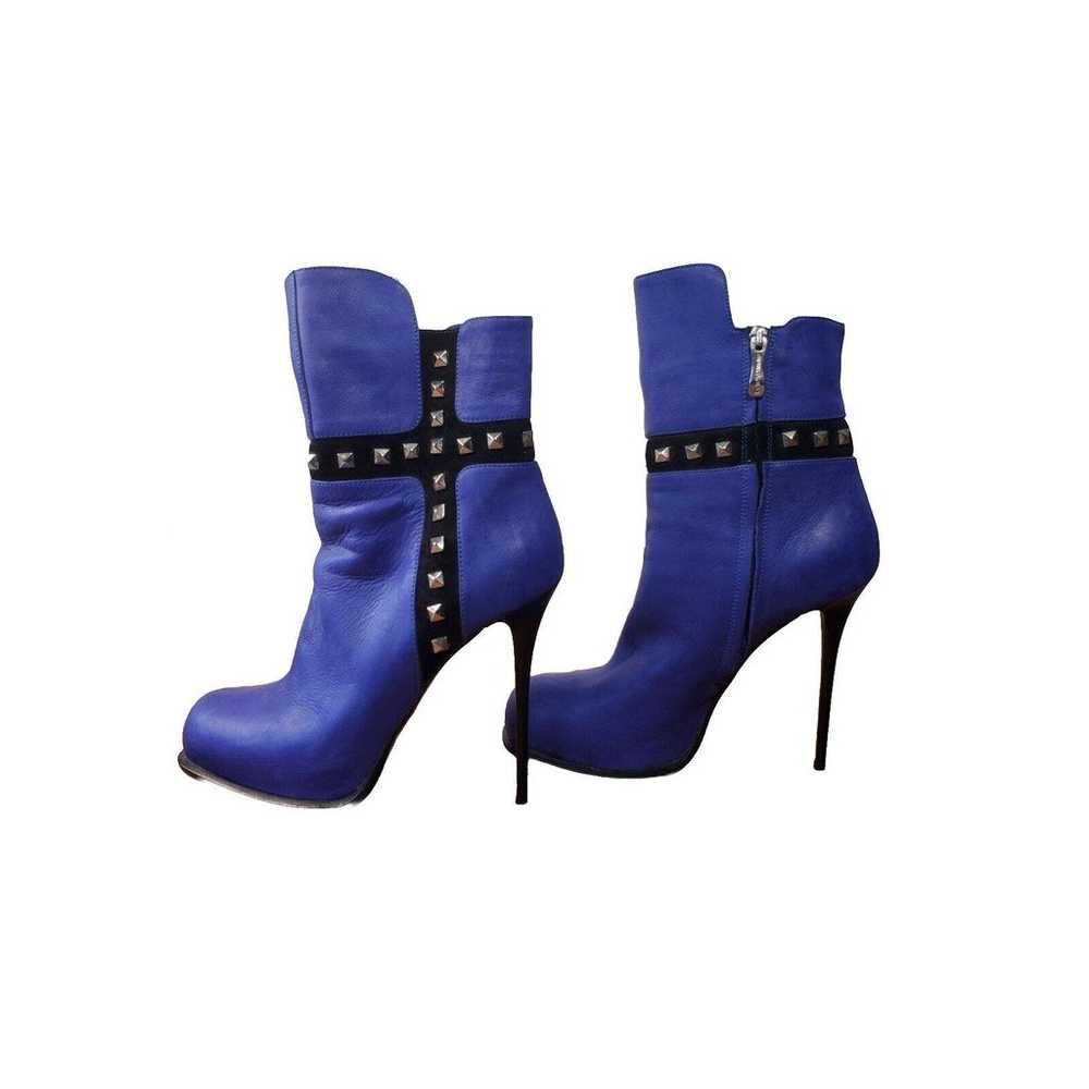 GIANMARCO LORENZI Ankle Boots Women's 9 Leather I… - image 2