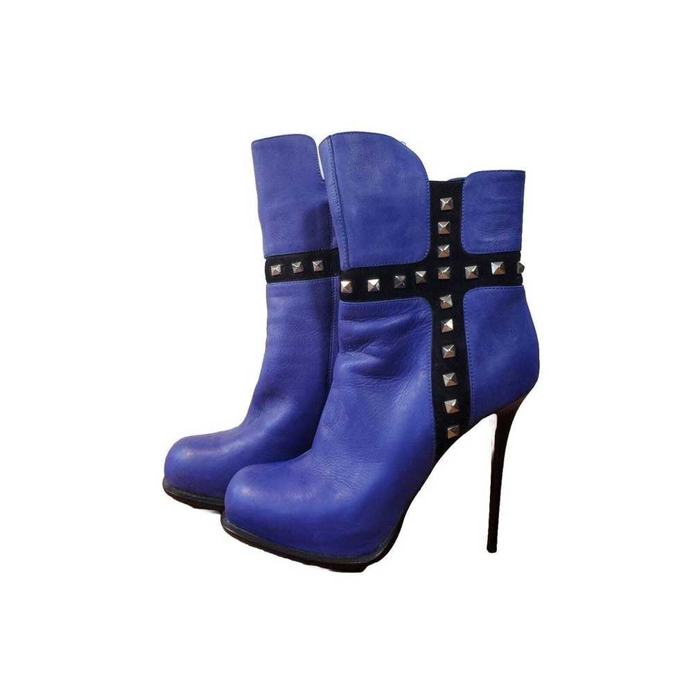 GIANMARCO LORENZI Ankle Boots Women's 9 Leather I… - image 3