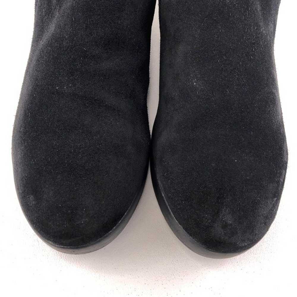 FitFlop SuperChelsea Black Suede Slip-On Boots 7 - image 12
