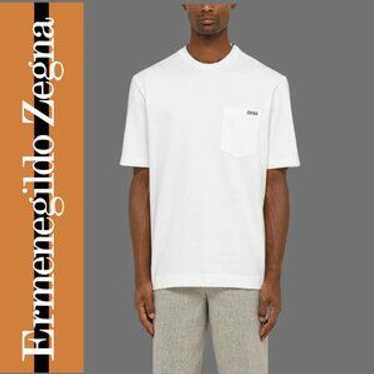 Zegna mens white t - Gem