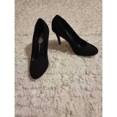 Rock & Republic black suade heels