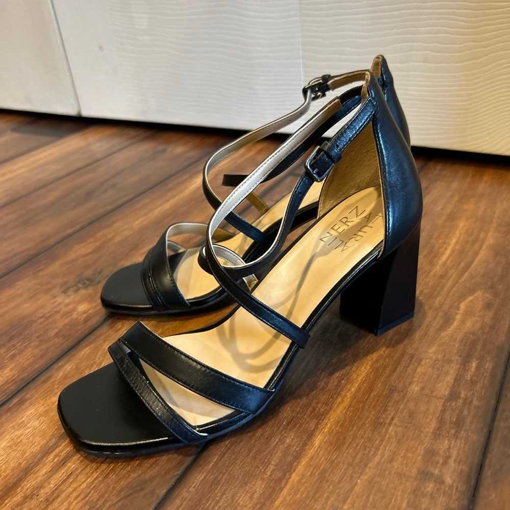 Naturalizer Tiff Ankle Strap Black Sandals Heels … - image 5