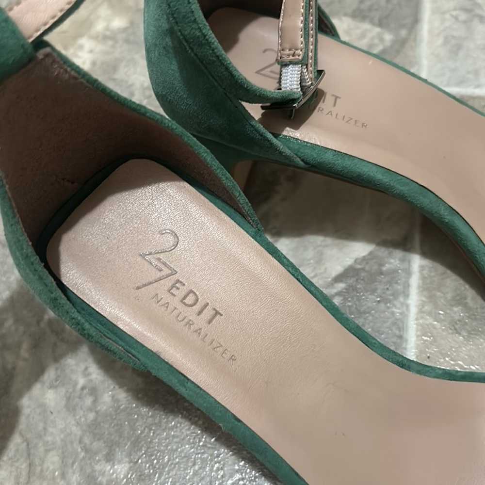 Naturalizer Like New 27 Edit Green Iriss Suede An… - image 3