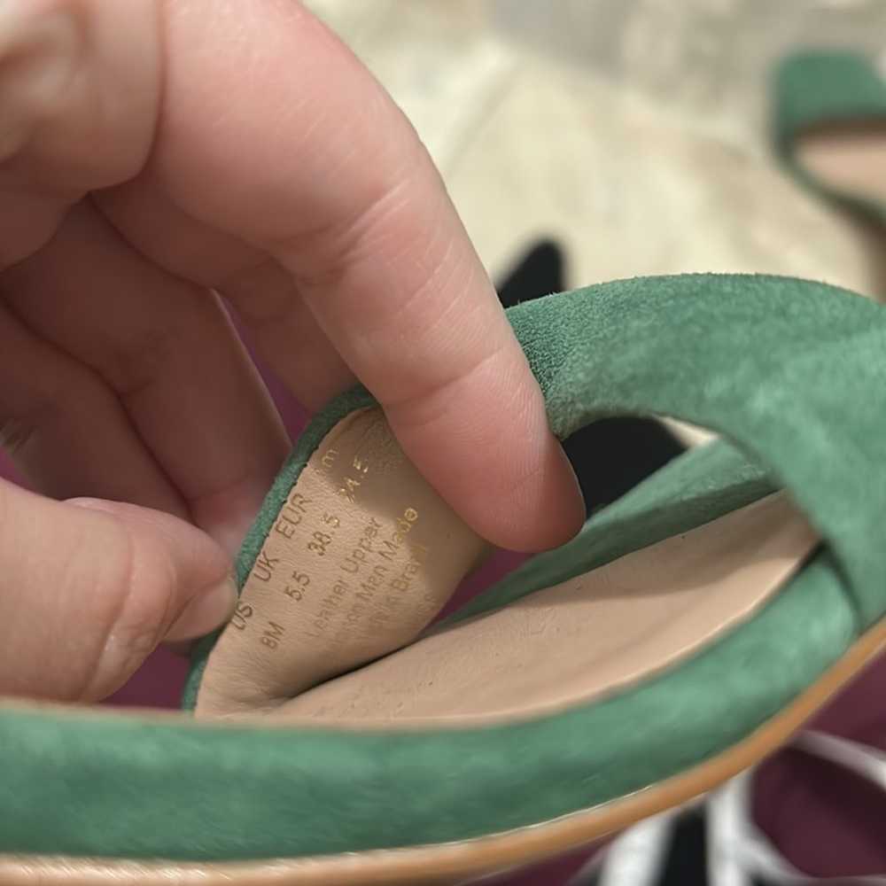 Naturalizer Like New 27 Edit Green Iriss Suede An… - image 9