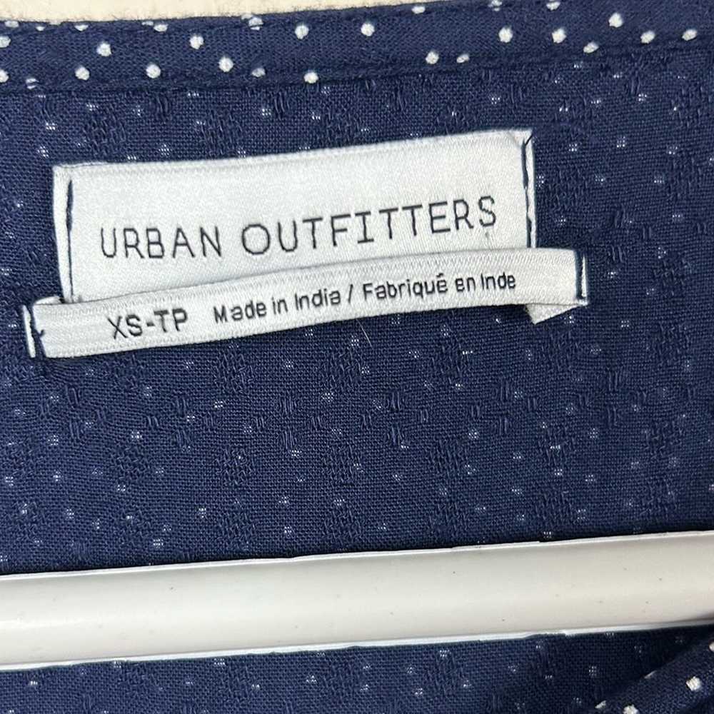 Urban Outfitters Blue Polka Dot Dress size XS I'm - image 3