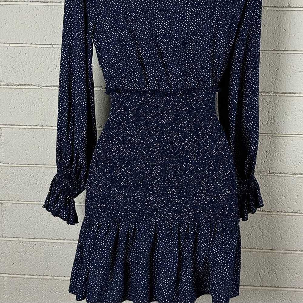 Urban Outfitters Blue Polka Dot Dress size XS I'm - image 6