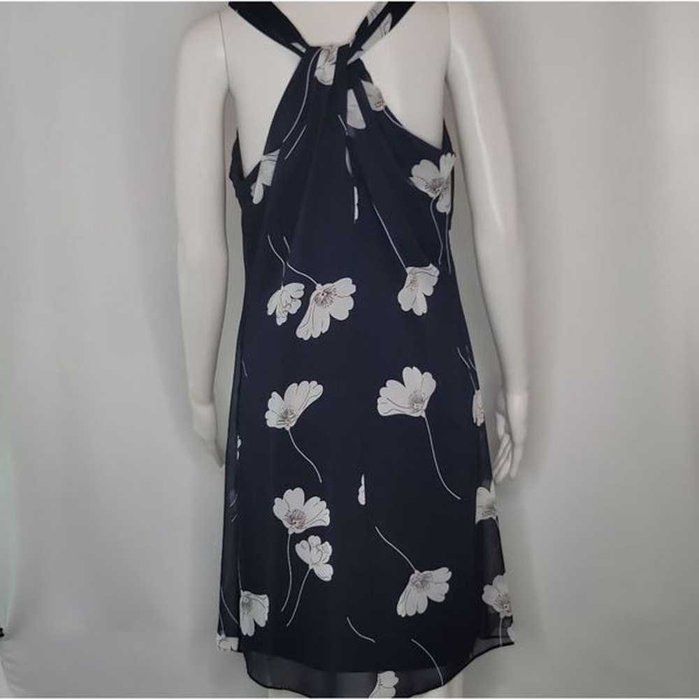 American Living Navy & White Floral Sleeveless Dr… - image 7