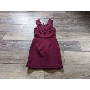 ASOS, Women's Maroon Sleeveless Dress
Size: 0