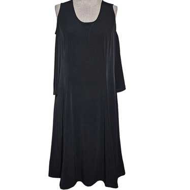 Black Open Shoulder Dress Size Medium