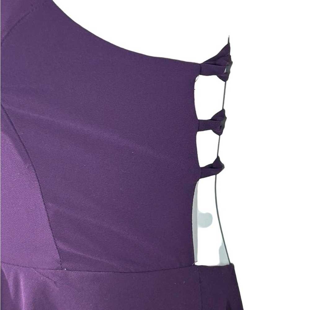 Lulu’s Good Deeds Purple Lace Up Skater Dress Siz… - image 7