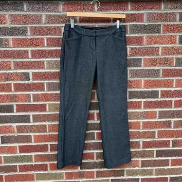 Express Editor Barely Boot Low Rise Dark Gray Tro… - image 1