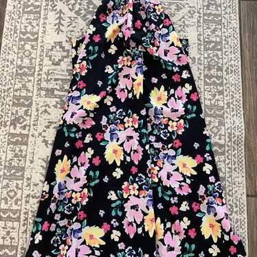 CeCe black floral dress