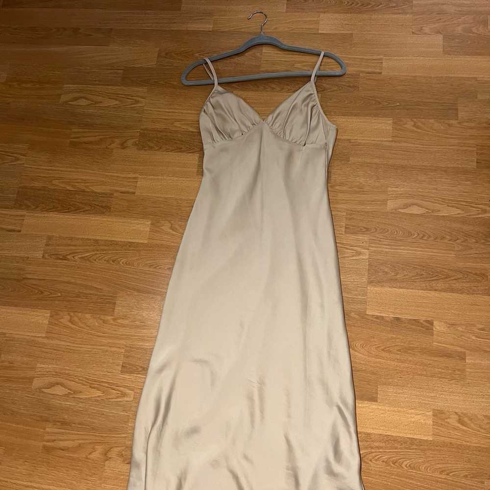 Abercrombie champagne dress - image 1