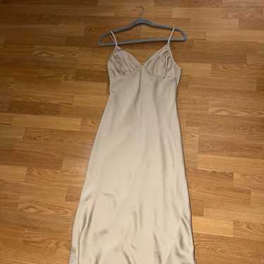 Abercrombie champagne dress - image 1
