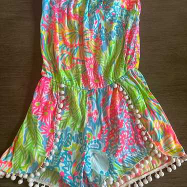Lilly Pulitzer Strapless Romper