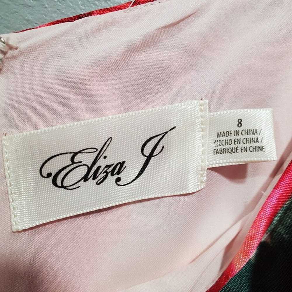 Eliza J Women's Floral Pink Fit & Flare Midi Dres… - image 10