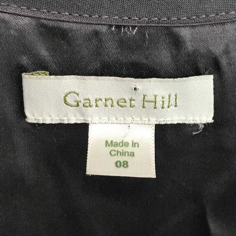 Garnet Hill Boheme Easy Lace Dress Womens 8 Gray … - image 5