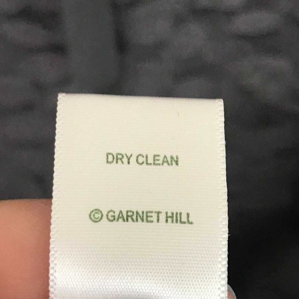 Garnet Hill Boheme Easy Lace Dress Womens 8 Gray … - image 7