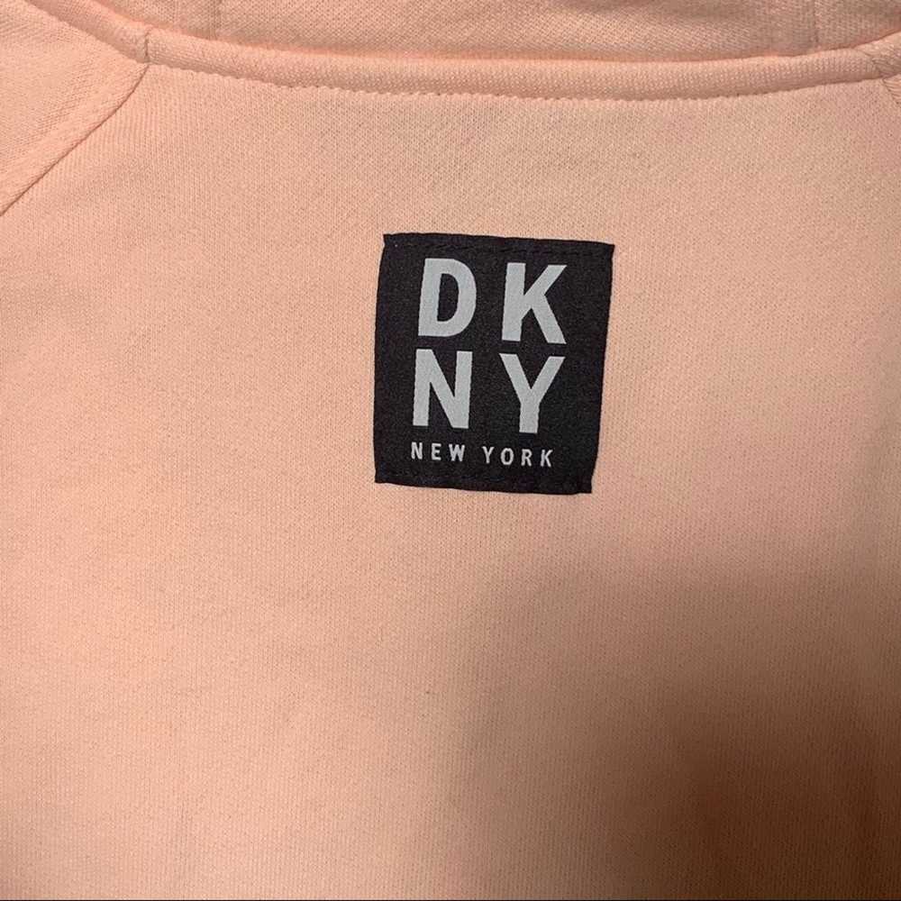 DKNY EMBROIDERED TRACK LOGO SNEAKER DRESS NWOT M - image 7