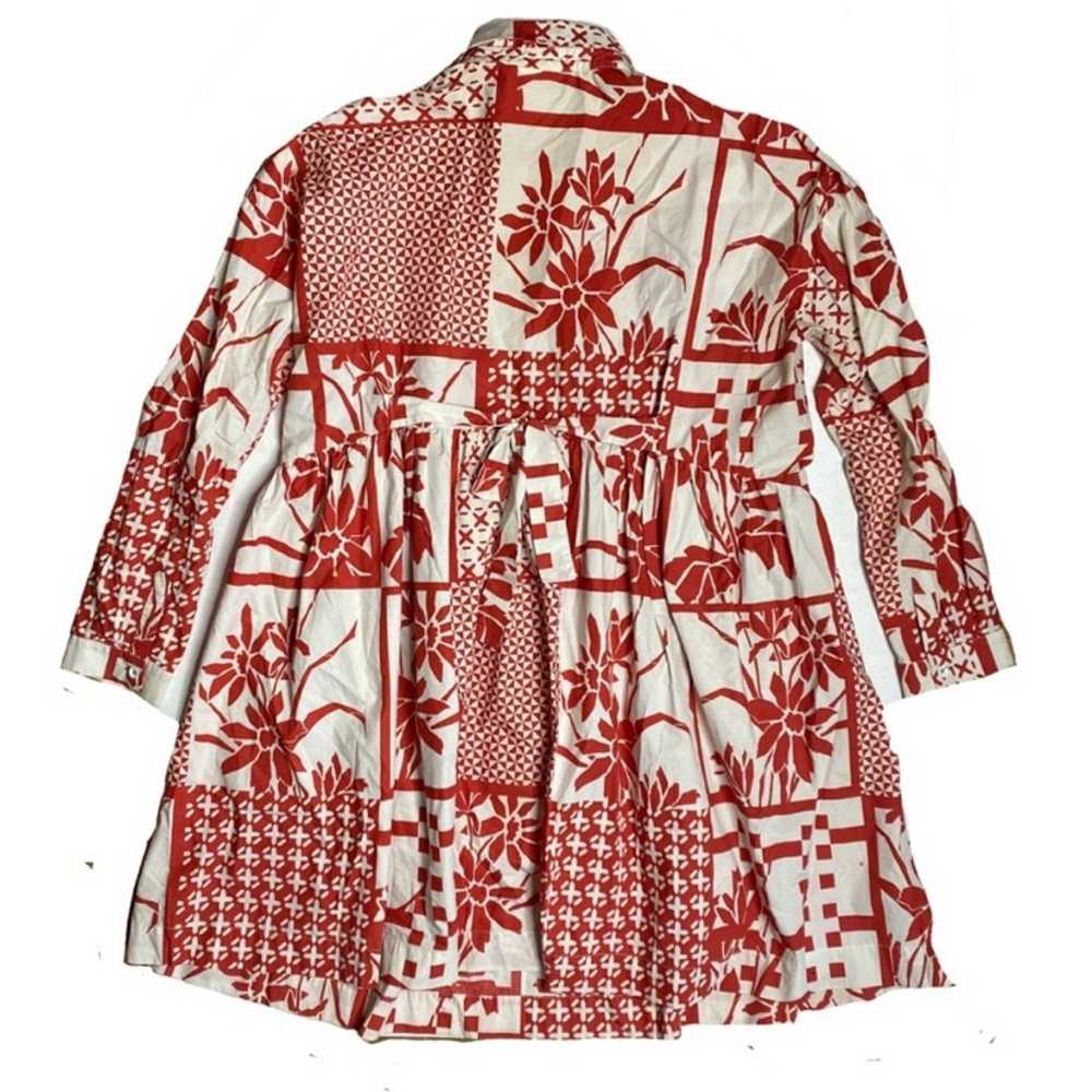 Maeve Anthropologie Printmaker Poplin Shirtdress M - image 10