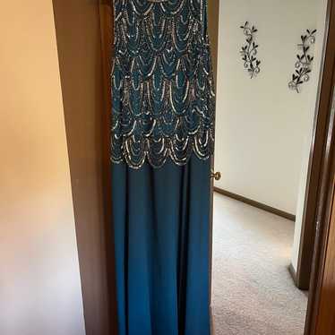 Beautiful long beaded dress