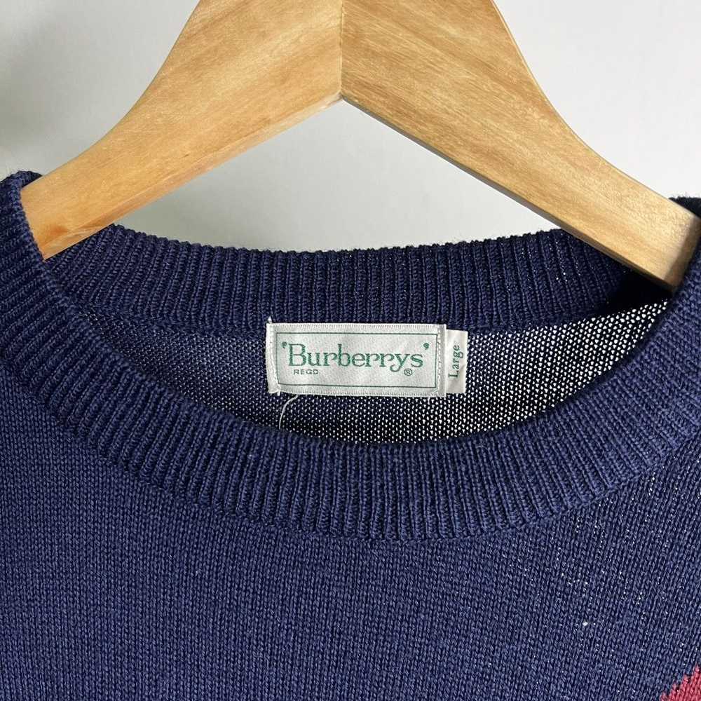 Burberry × Vintage Vintage Burberrys Sports Knit … - image 2