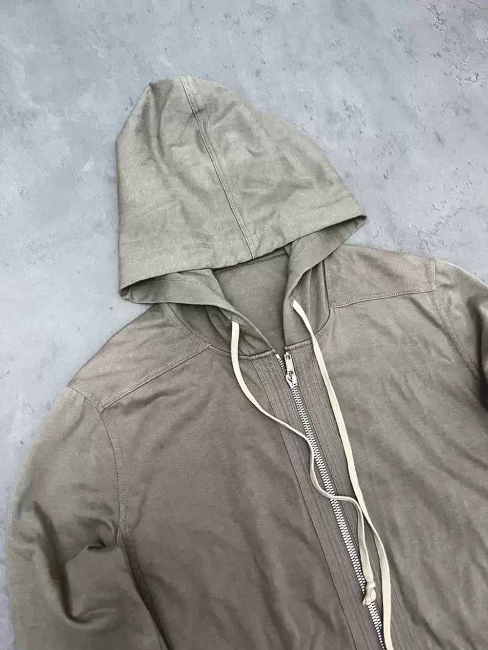 Rick Owens Rick Owens Classic zipper coat hoodie - image 2