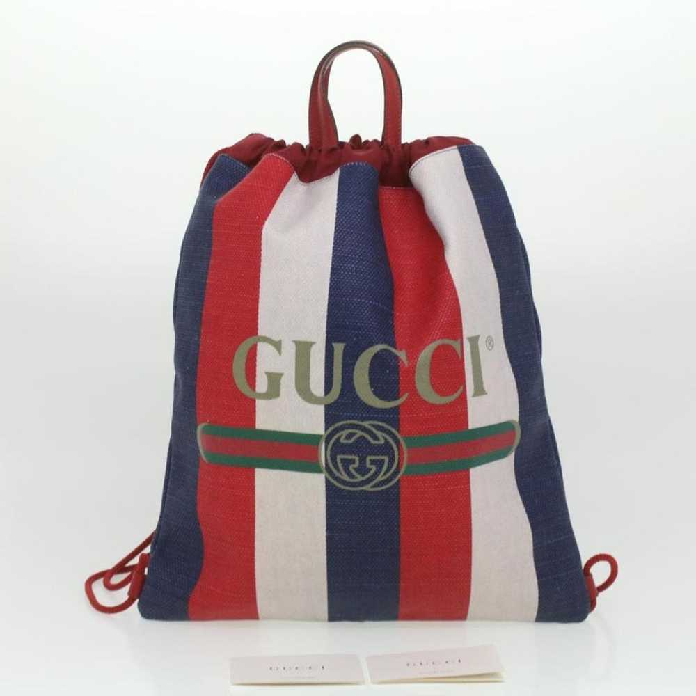 Gucci Linen handbag - image 12