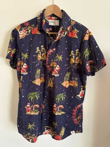 Free Planet Santa Hawaiian shirt