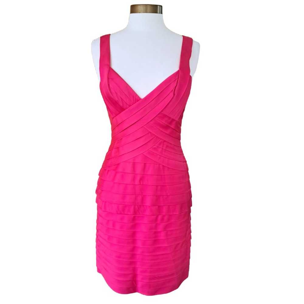 BCBGMaxAzria Sweetheart Banded Mini Bodycon Dress… - image 2