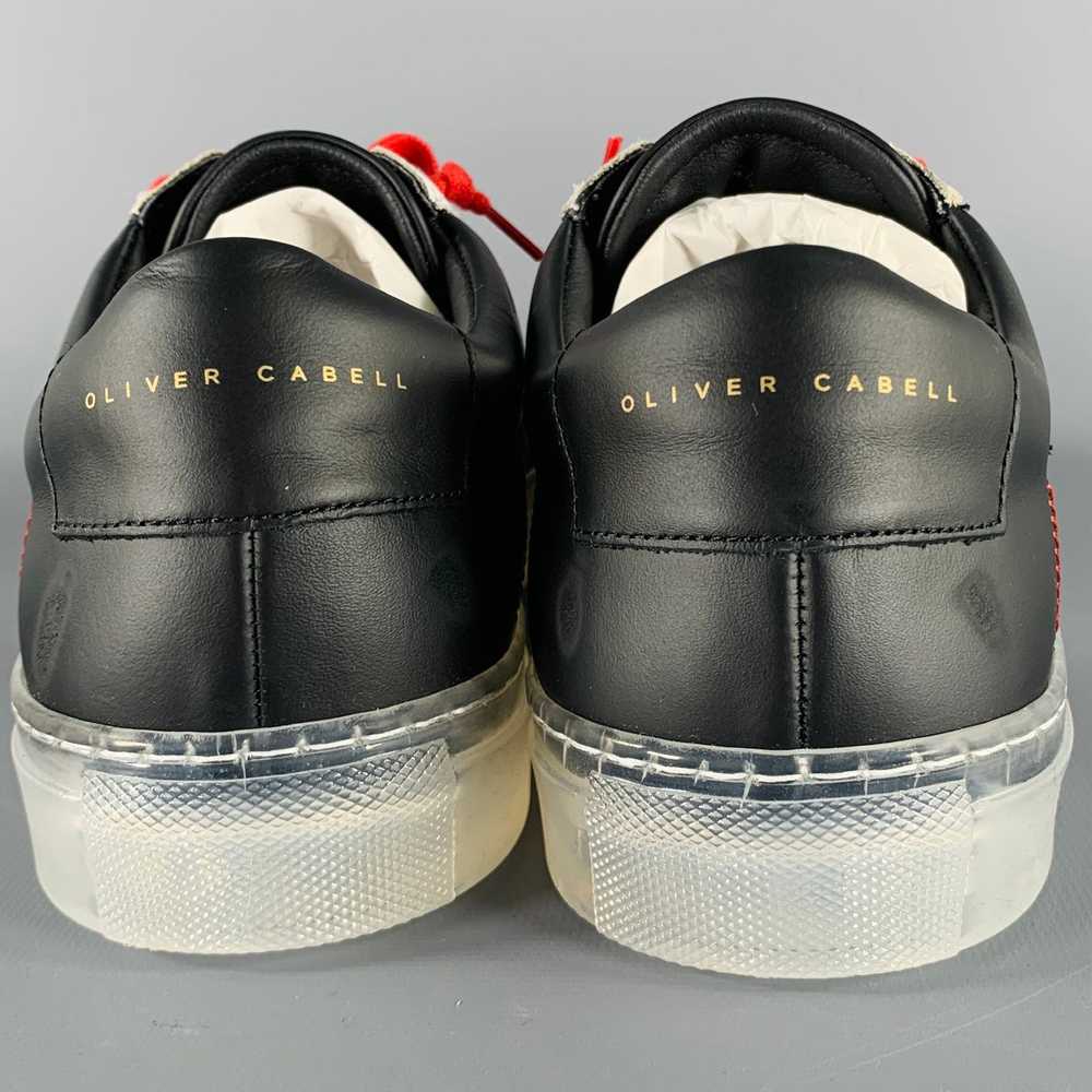 Oliver Cabell Black Multi Color Leather Color Blo… - image 3