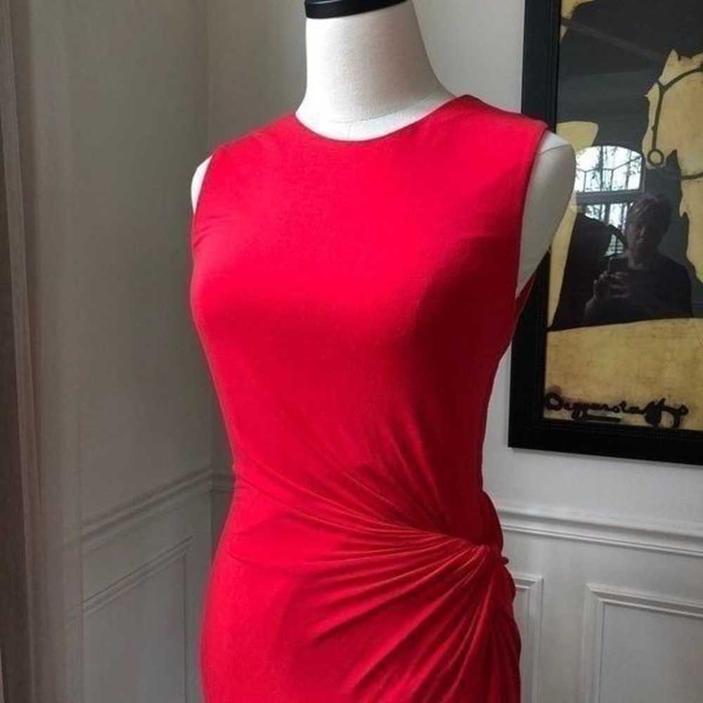 Bailey 44 Watermelon Red Side Knot Dress - image 4