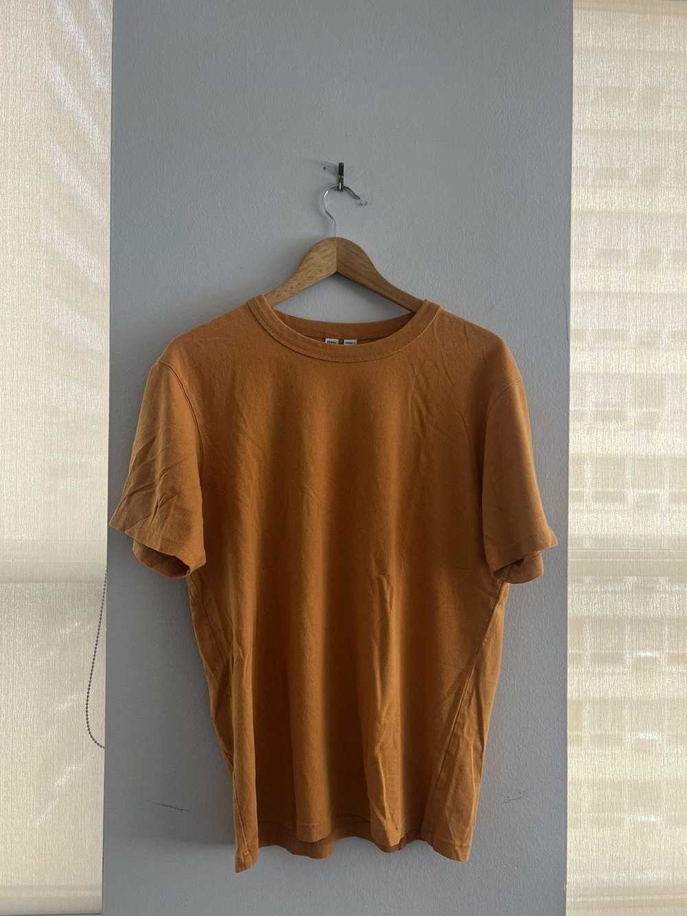 Japanese Brand × Streetwear × Uniqlo Orange Crew … - image 1