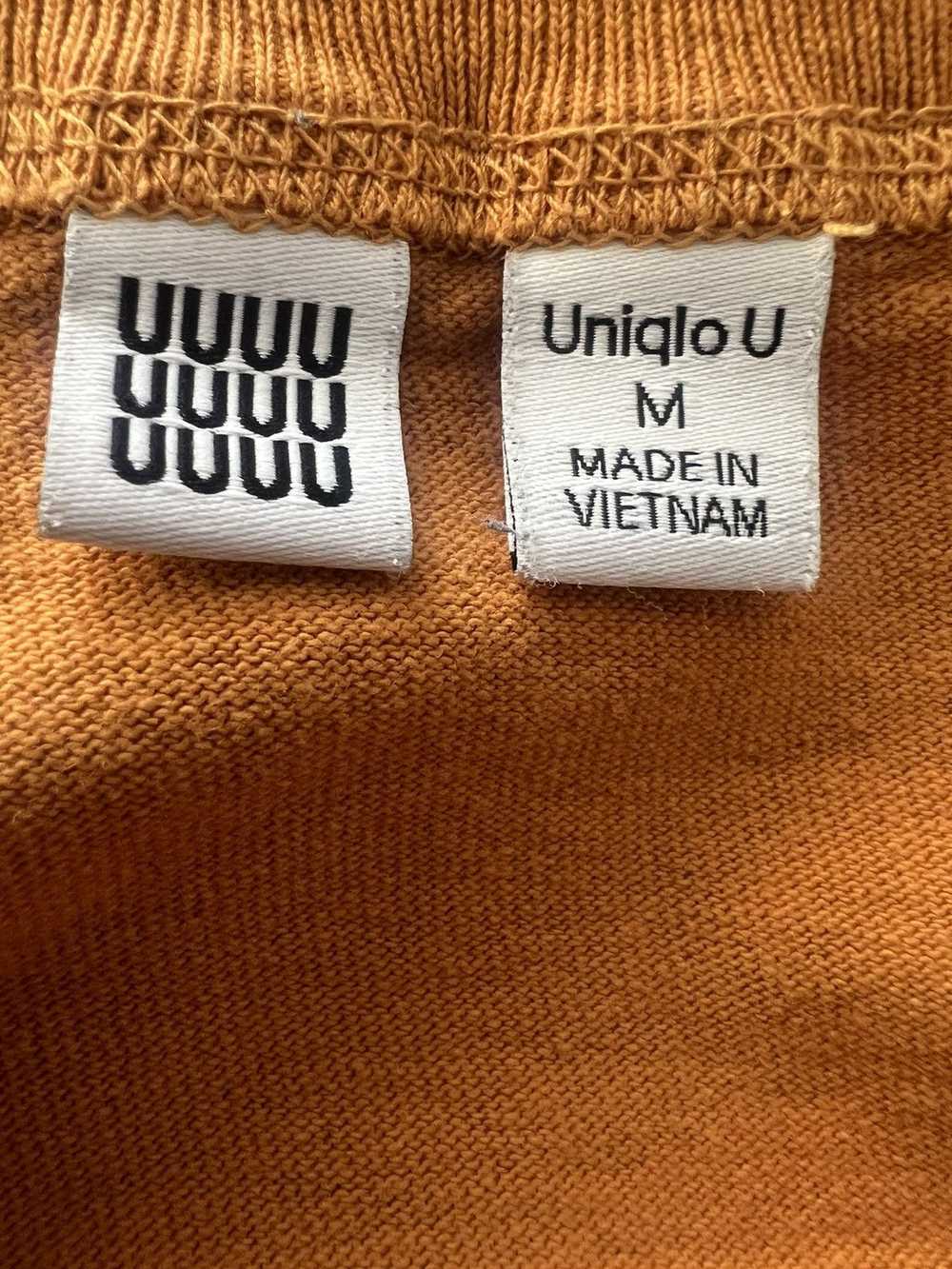 Japanese Brand × Streetwear × Uniqlo Orange Crew … - image 5