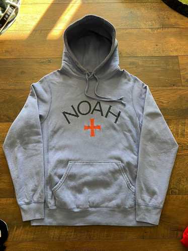 Noah Noah core logo cross pullover hoodie