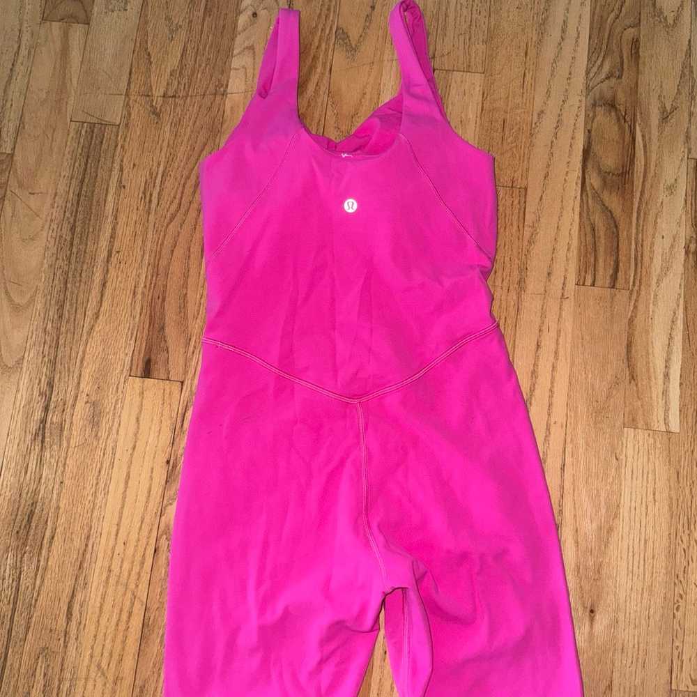 Lululemon sonic pink onesie romper 6 - image 2