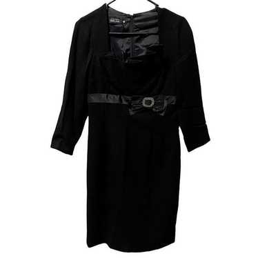 Teri Jon Black Dress Size 4 | L1