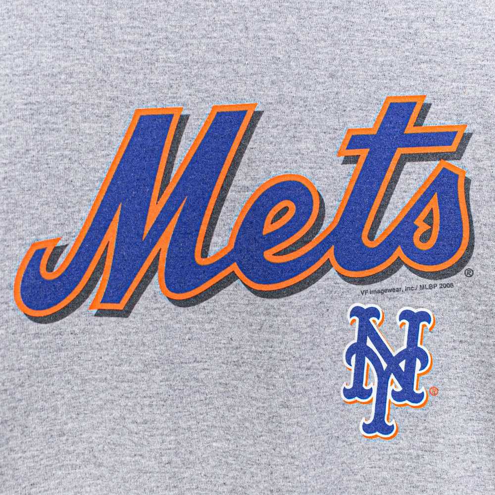 Lee × MLB × Vintage New York Mets MLB T-Shirt 3/4… - image 4