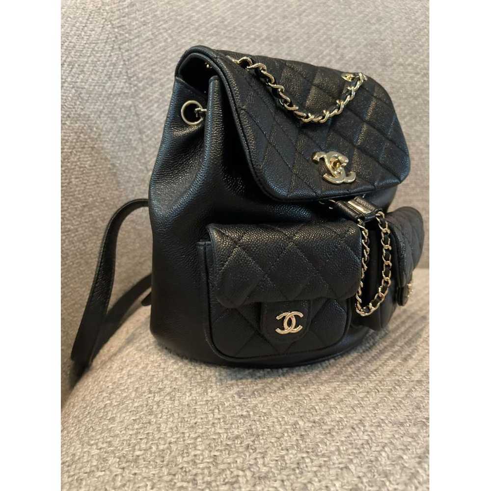 Chanel Duma leather backpack - image 10