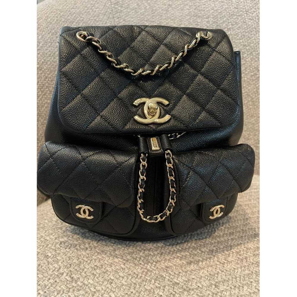 Chanel Duma leather backpack - image 9