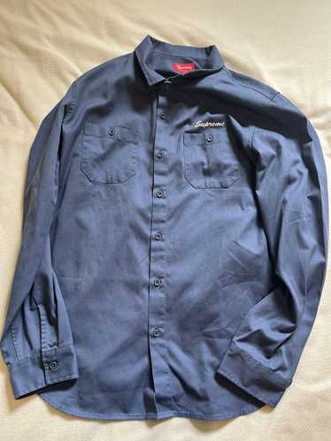 Supreme Supreme Pledge Allegiance Work Shirt FW15